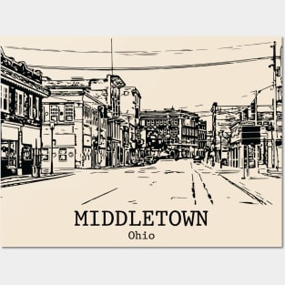 Middletown - Ohio Posters and Art
